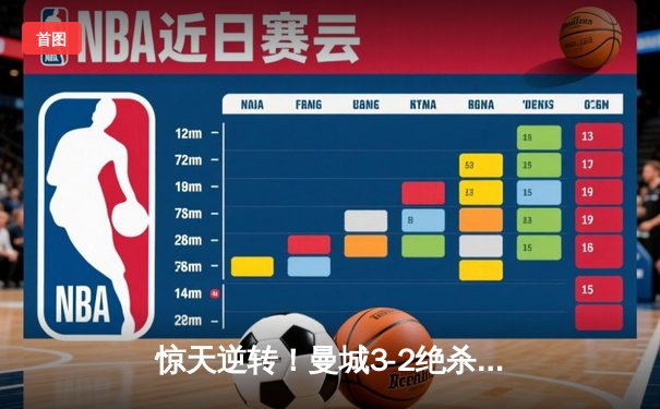 惊天逆转！曼城3-2绝杀维拉 五年四夺英超冠军创历史
